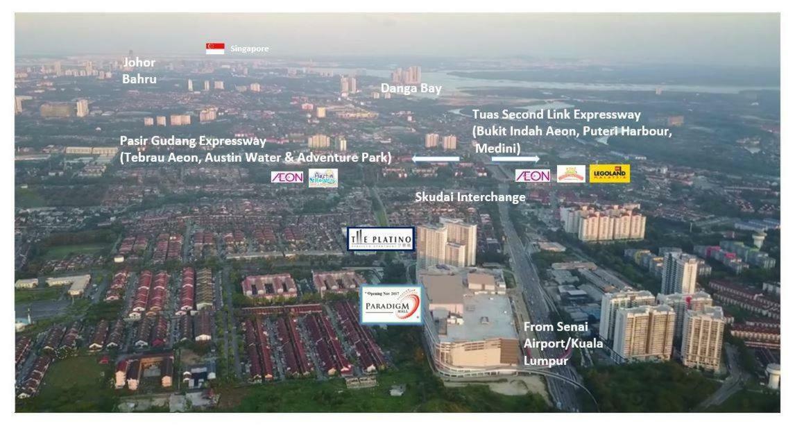 Johor Bahru Paradigm Leplatino Homestay 外观 照片