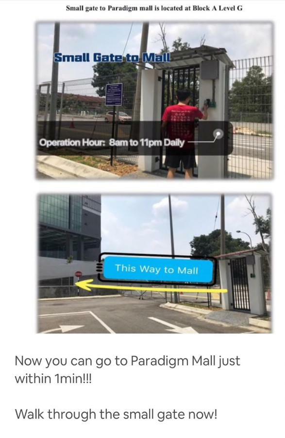 Johor Bahru Paradigm Leplatino Homestay 外观 照片